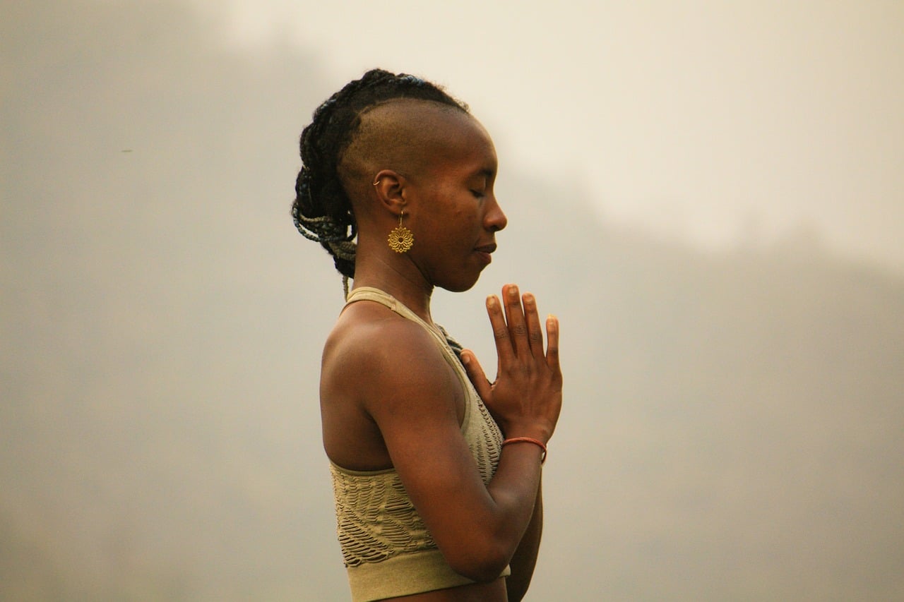 Yoga, meditation, woman — Enhance Your Cannabis Shopping Experience with Online Dispensaries